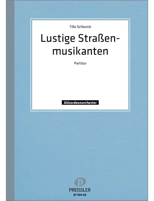 Lustige Straßenmusikanten